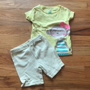18m Carters PJ short set